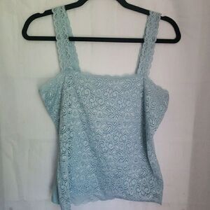 Fairycore Cropped Tank Top Blouse Coquette Romantic Cottagecore Size Tag Removed